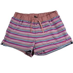 THE NORTH FACE Women's Class V Short Sz XL Pink Creekside Stripe